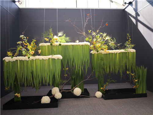國內(nèi)外花藝大師同臺獻藝 秦皇島舉辦國際插花藝術(shù)展